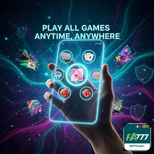 fa777 mobile app interface showcasing games for Filipino players - fa777